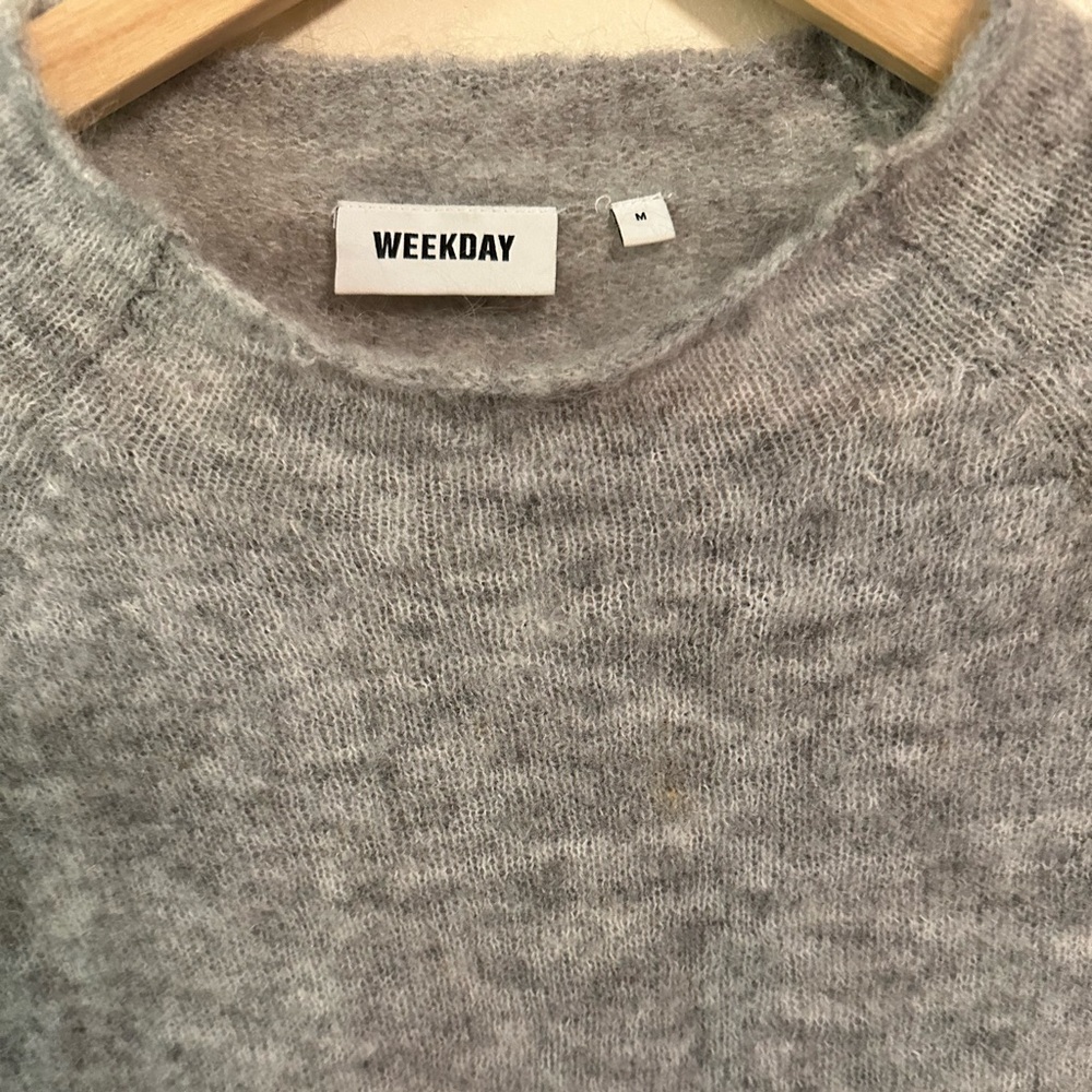 Weekday Gray Sweater - Picture 3 of 4